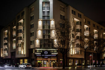 Hotel Front - Evening or Night